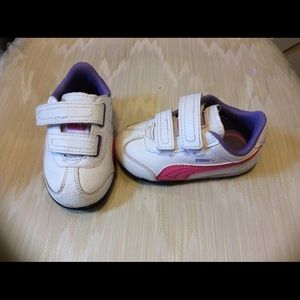 Baby Girl Puma Shoes Sz 5
